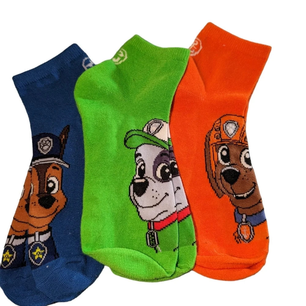 Paw Patrol Reflective Low Cut Socks